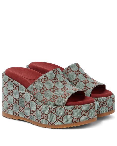 buy gucci wedge sandals